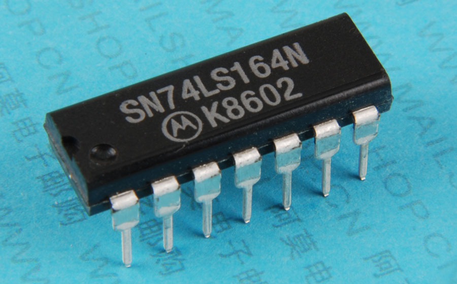 产品大图:(3834)74LS164(直插DIP14,原装正品